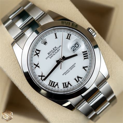 rolex datejust with roman numerals|rolex white roman dial name.